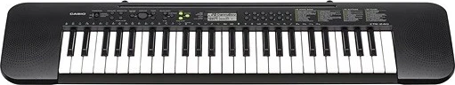 Tastierë MIDI Casio CTK-240, 49 çelësa, E Zezë dhe E Bardhë