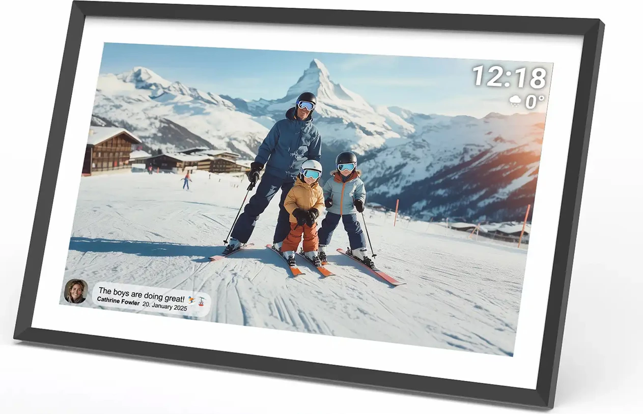 Kornizë digjitale Denver Frameo PFF-1081, 10.1", 16 GB, e zezë
