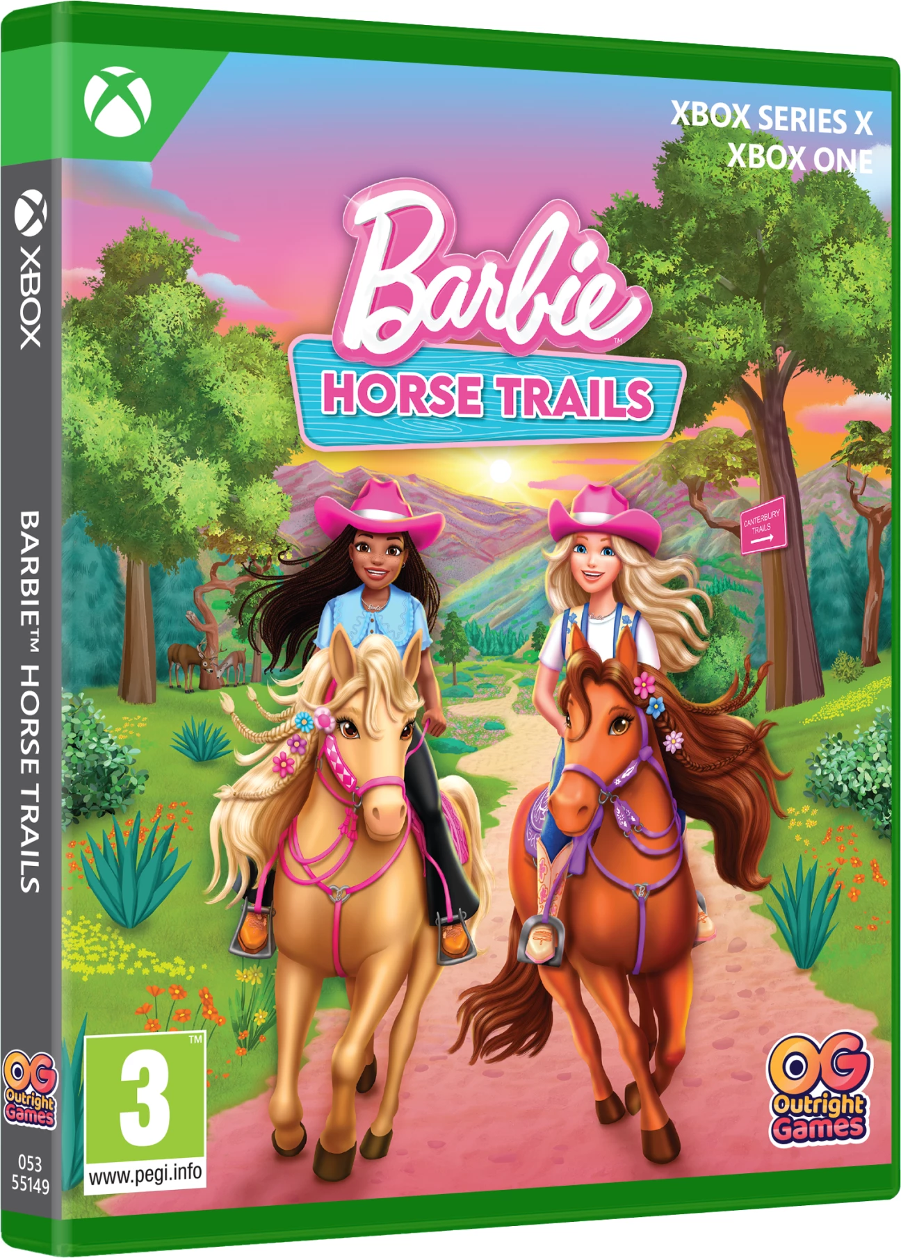 Video lojë Xbox Outright Games Barbie: Horse Trails, Xbox Series X/Xbox One, PEGI 3