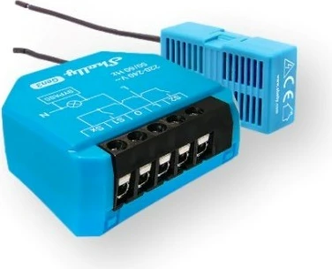 Relé WiFi Shelly 1L Gen3, pa tel neutral, kaltër