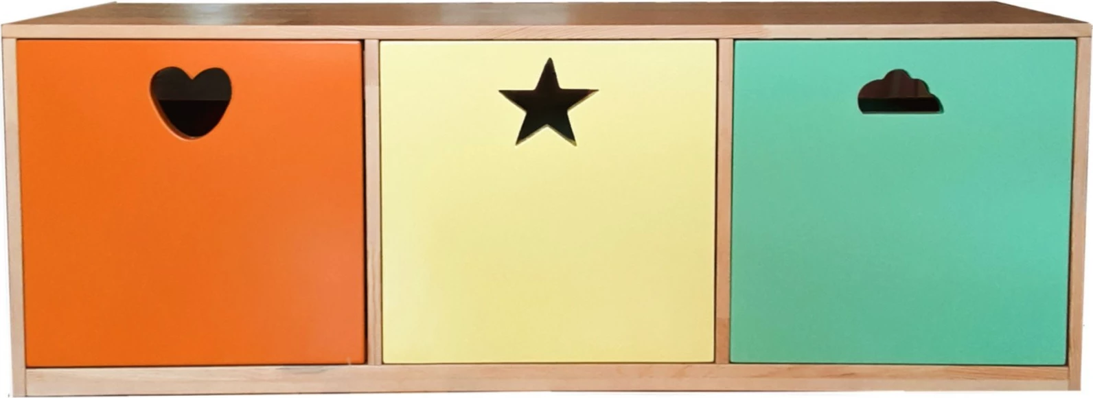 Dollap multifunksional, shumëngjyrësh, Skye Decor, për lodra