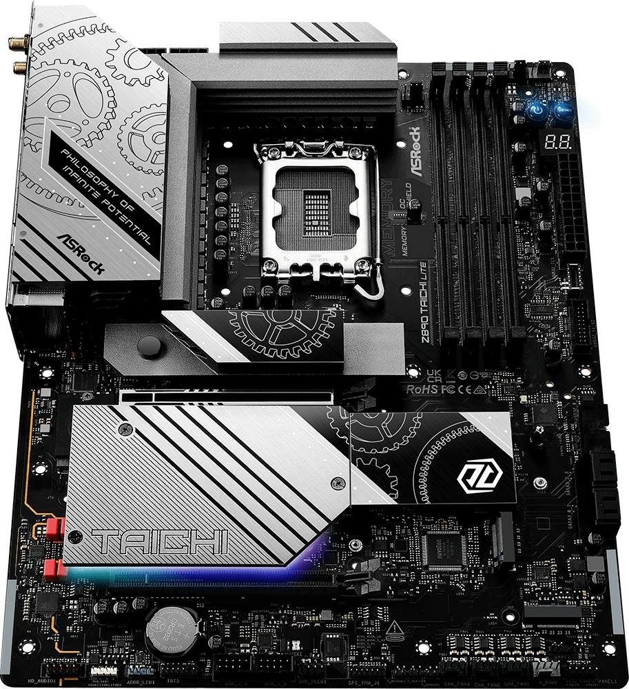 Pllakë amë ASRock Z890 Taichi Lite, Intel, LGA 1851, DDR5, 256 GB