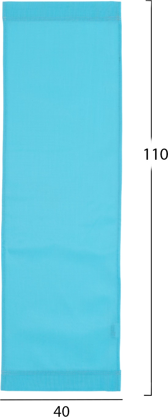 Pëlhurë zëvendësuese për shezlong, Textilene, ngjyrë qielli, FH5805.08T, 110x40cm