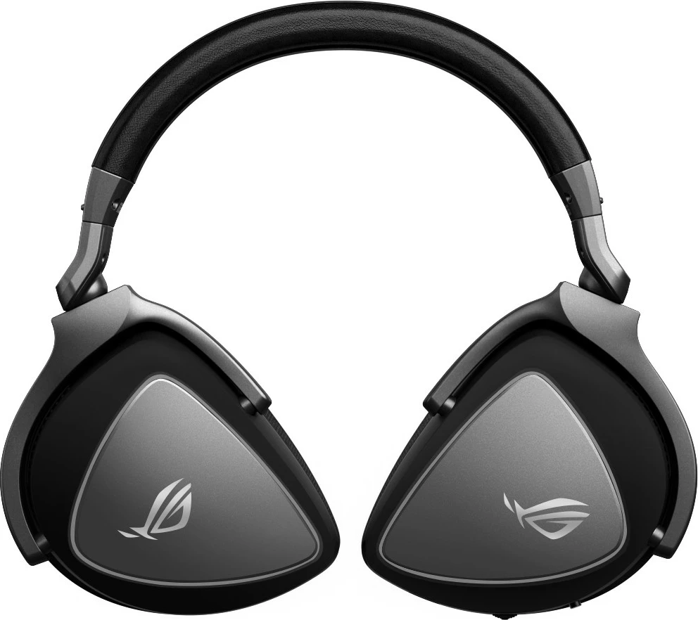 Kufje gaming ASUS ROG Delta S, me tela, USB-C, mikrofon AI, 300g, e zezë