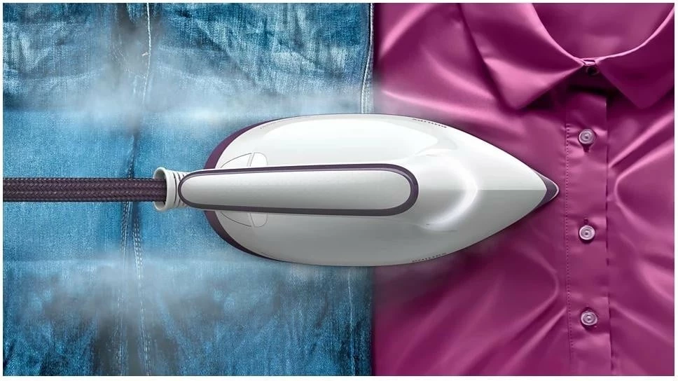 Hekur me gjenerator avulli Philips PerfectCare 6000 PSG6020/30, bardhë-vjollcë