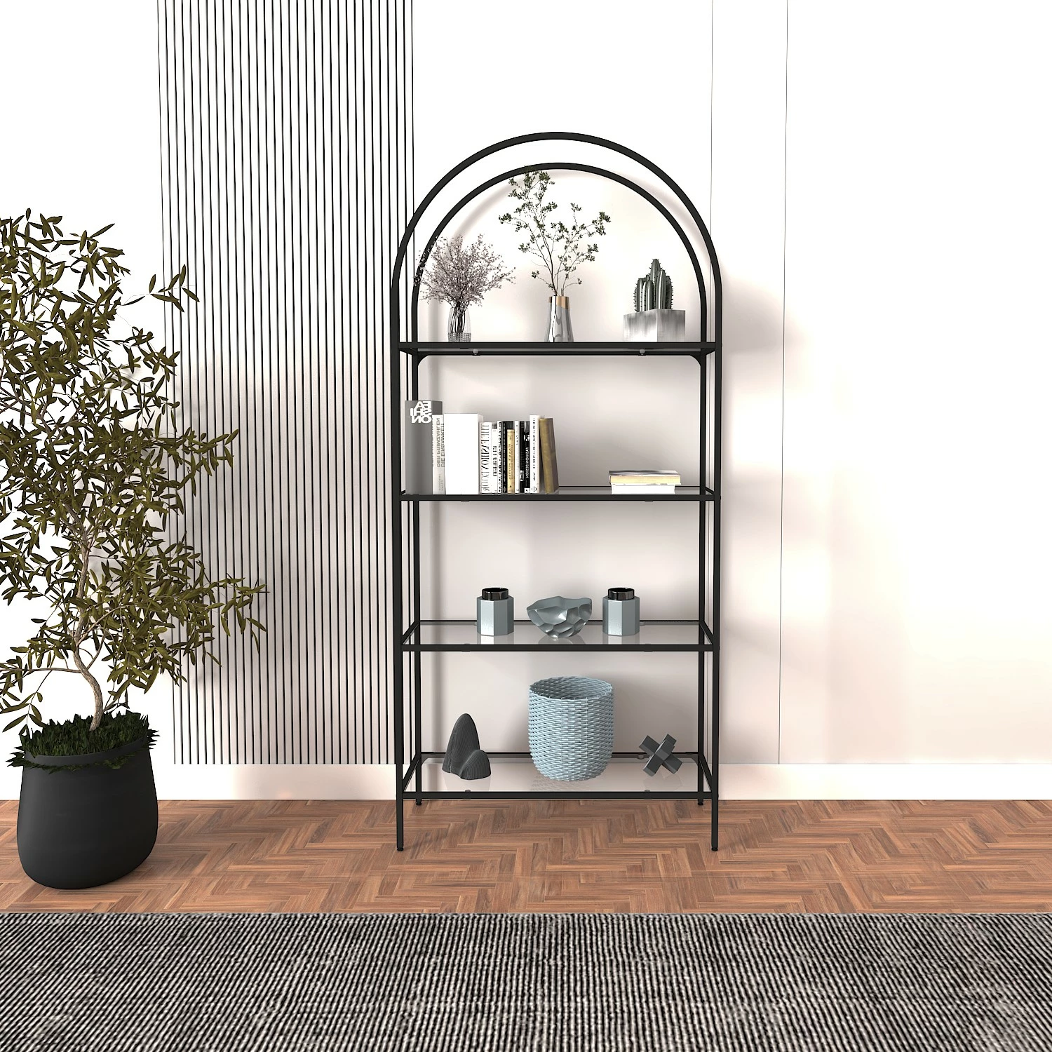 Raft librash Hanah Home, Mona, xham i zi