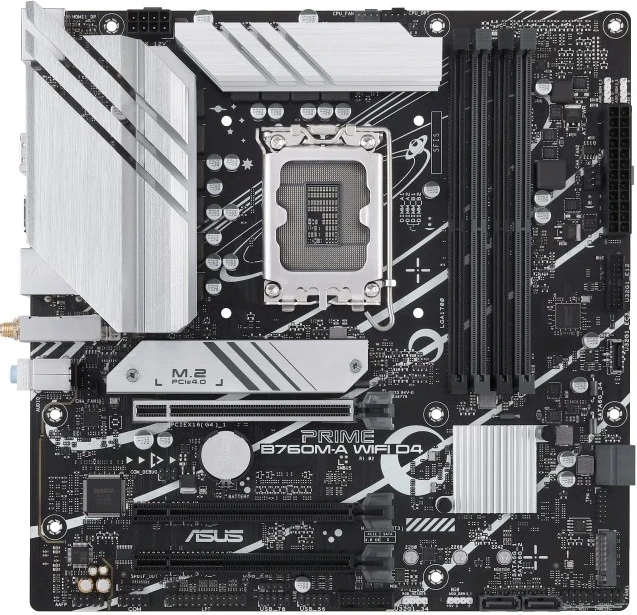 Pllakë amë ASUS PRIME B760M-A WiFi D4 Intel B760 LGA 1700 micro ATX