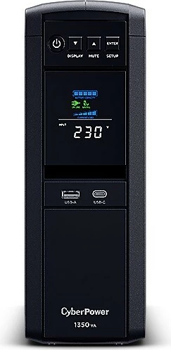 UPS CyberPower CP1350EPFCLCD, 1350VA/810W, Tower, Ekran LCD, i zi