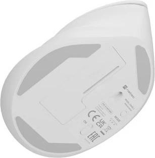 Maus NATEC Crake 2, wireless, Bluetooth + RF, 2400 DPI, i bardhë