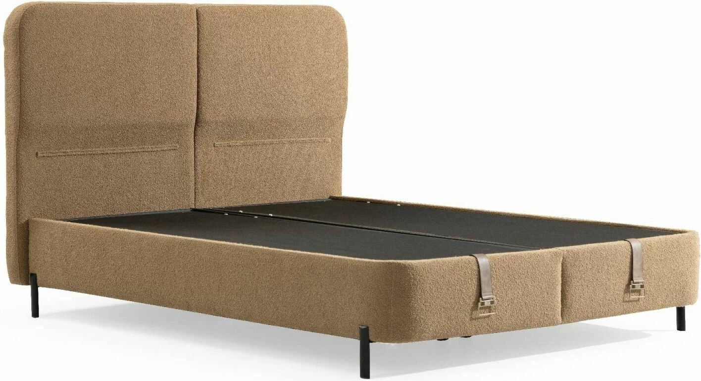 Baza dhe shpinore krevati dopio Skye Decor, Melina, 180x200, portokalli