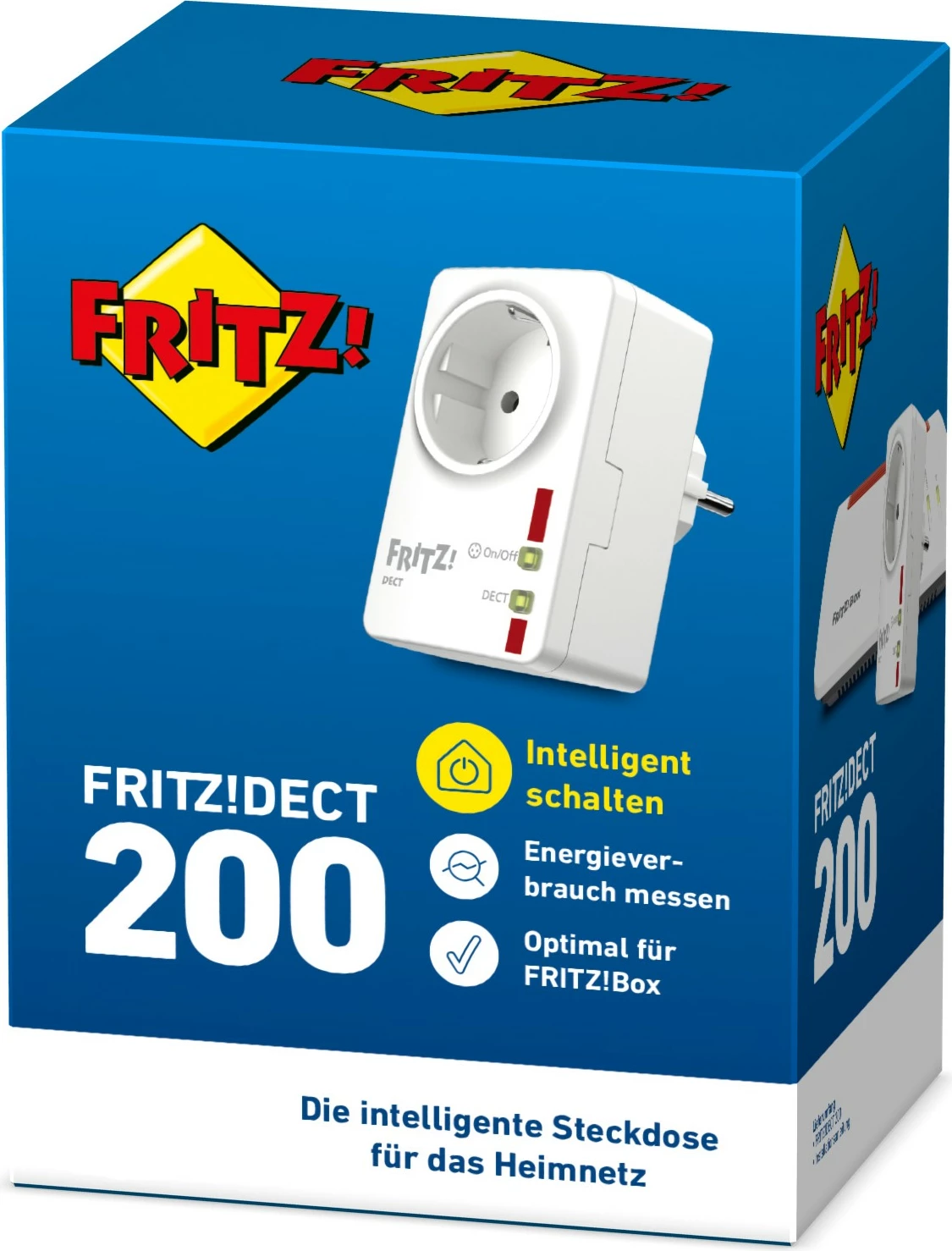 Prizë smart AVM FRITZ!DECT 200, timer ditor/javor, 230V, e bardhë