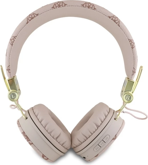 Kufje Guess Peony Script Round Shape Bluetooth, kafe