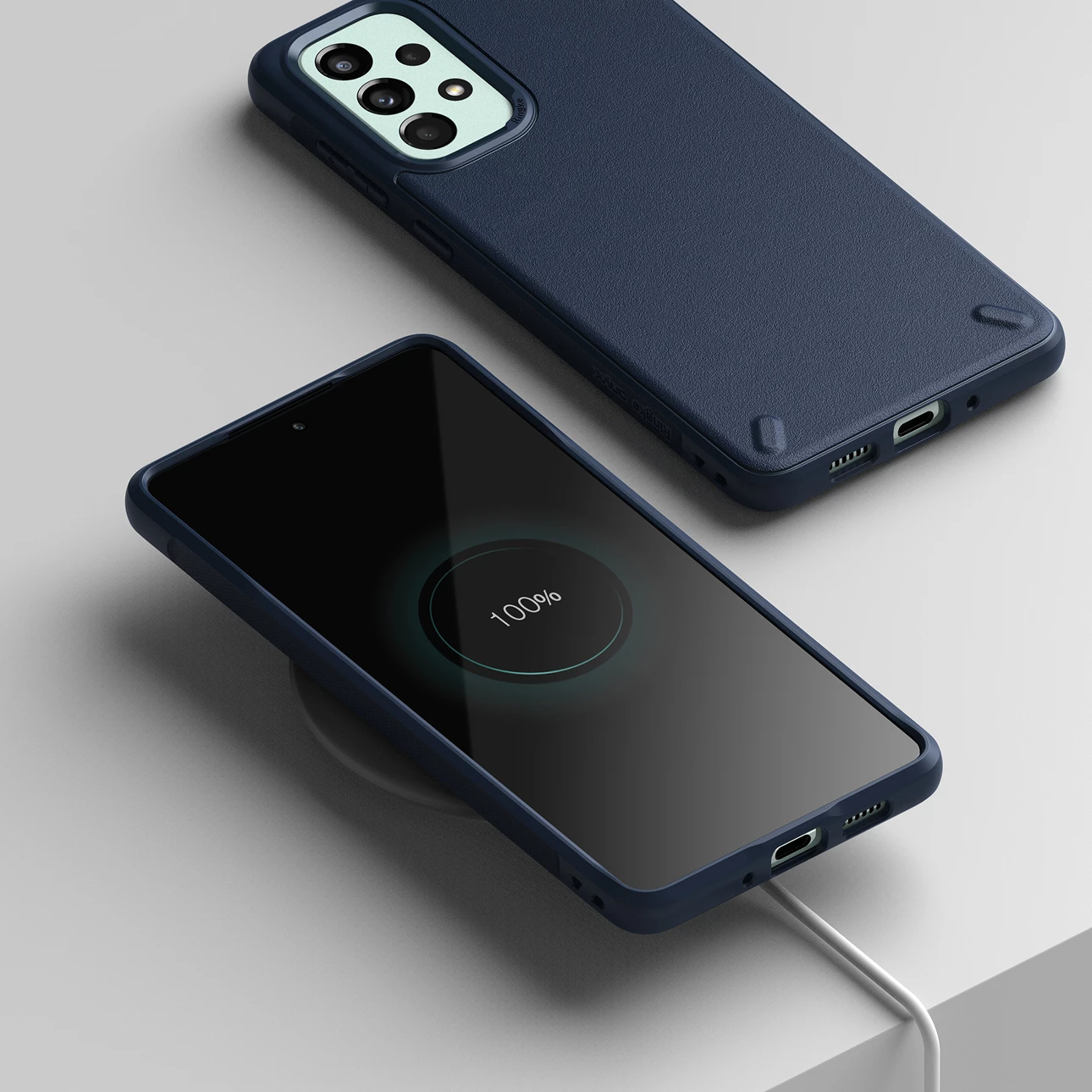 Mbështjellës Ringke Onyx për Samsung Galaxy A73, kaltër