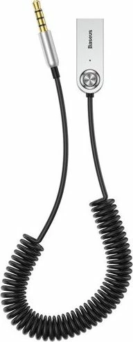 Adapter Bluetooth audio Baseus BA01 (CABA01-01) Bluetooth 5.0, USB-A në MiniJack 3.5mm, me mikrofon, 5 m, e zezë
