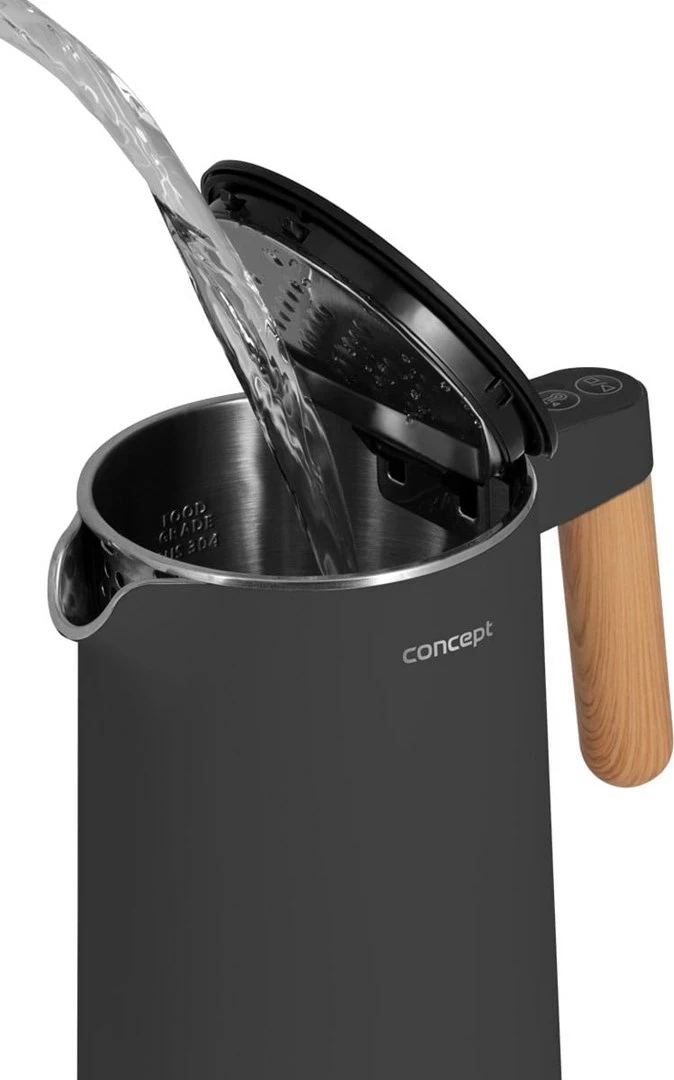 Çajnik elektrik CONCEPT RK3302, Anthracite