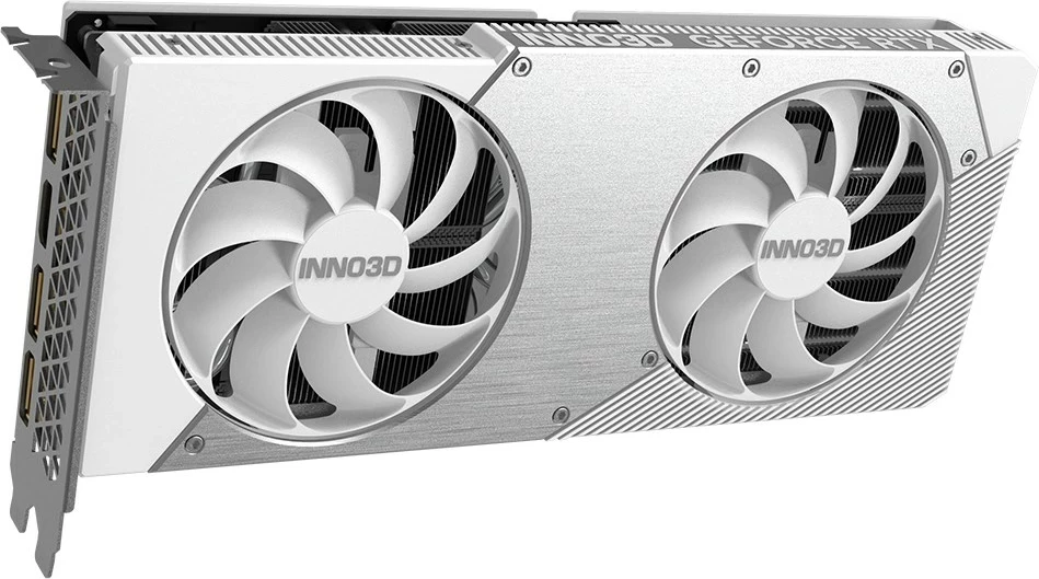 Kartelë grafike INNO3D GeForce RTX 5060 Ti TWIN X2 OC, 16 GB GDDR7, e bardhë