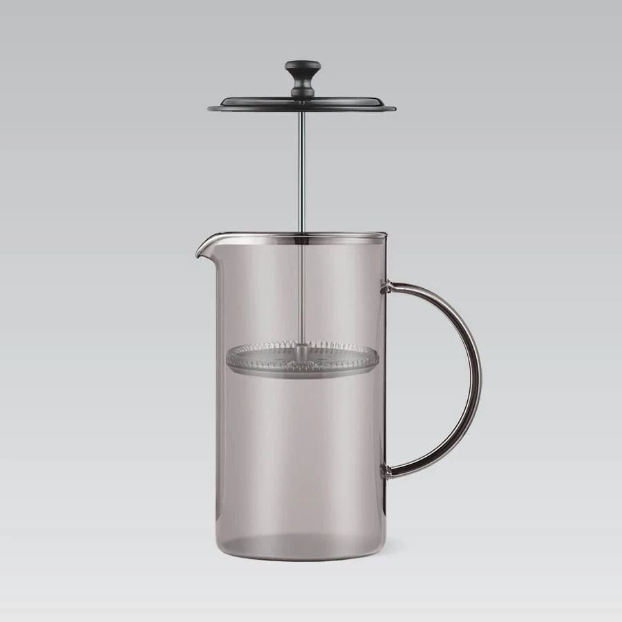 French press Maestro MR-1861-600, 600 ml, e zezë