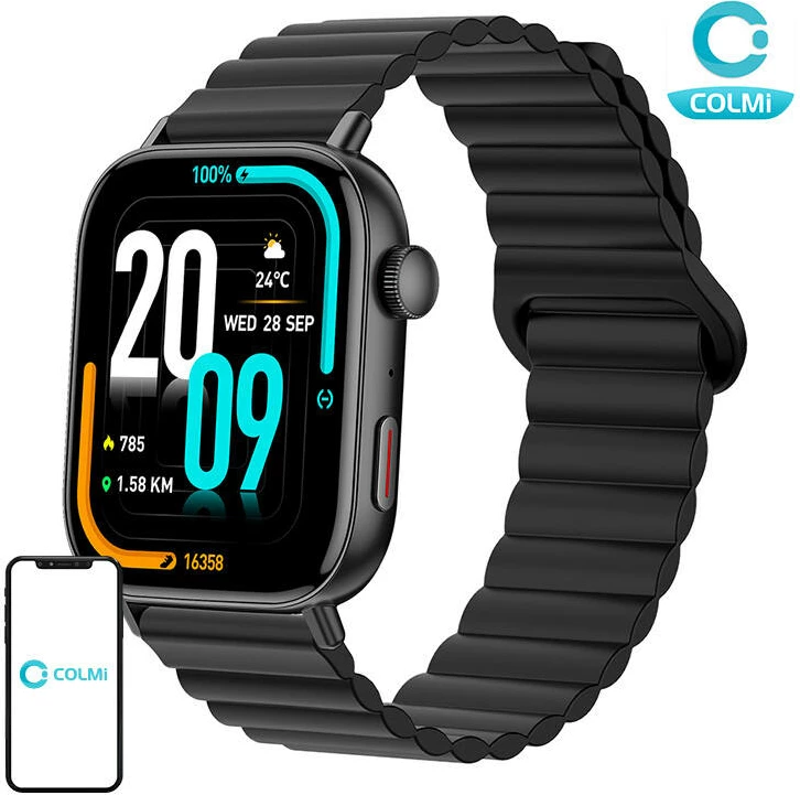Smartwatch Colmi C8 Max me rrip magnetik, i zi
