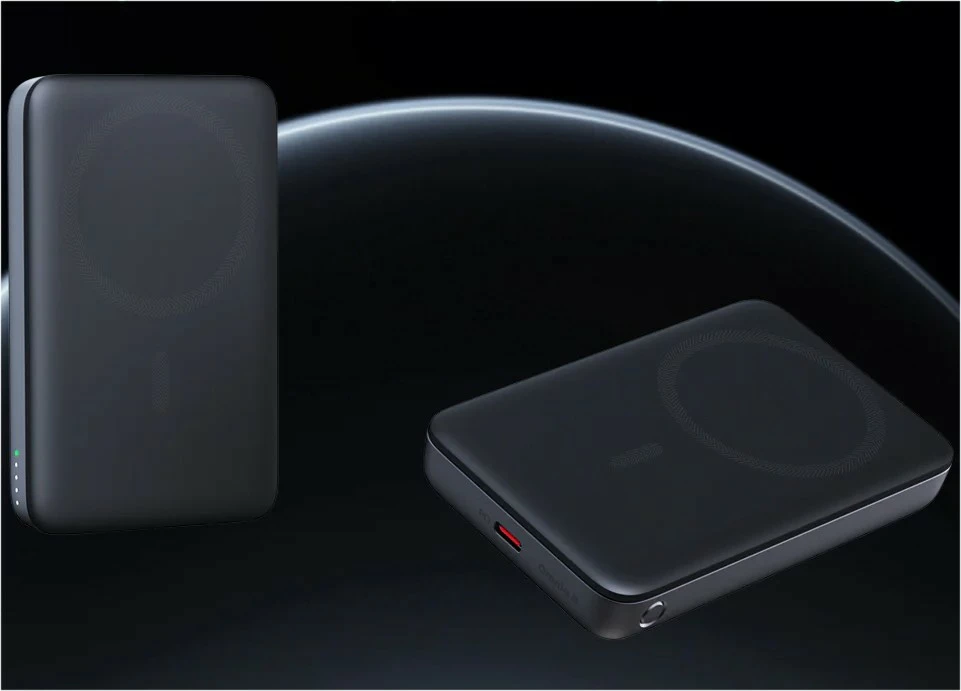 Power bank AUKEY PB-MS06 MagSafe, 10000mAh, 30W, Qi2, e zezë