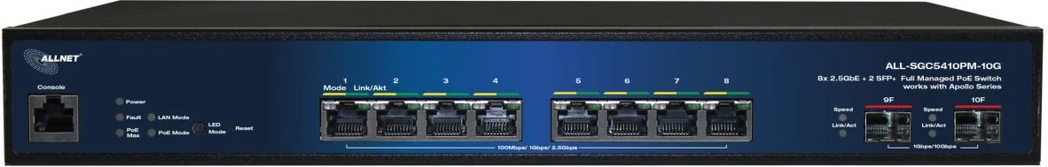 Switch ALLNET Apollo ALL-SGC5410PM-10G POE M