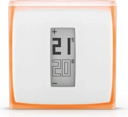 Termostati inteligjent Netatmo, kontrolli i ngrohjes, i bardhë