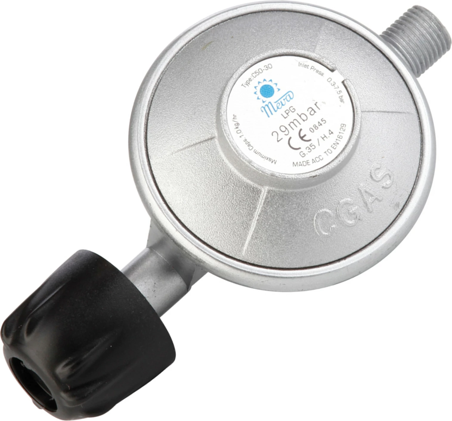 Rregullator gazi Meva NP15001 për bombola 7/16"