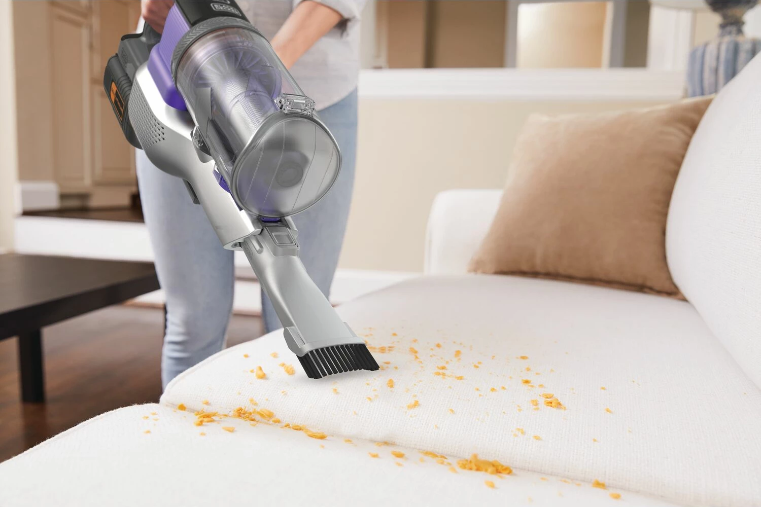 Fshesë me bateri Black+Decker BHFEV362DP 36V 2.0Ah 4-në-1 750 ml, e zezë