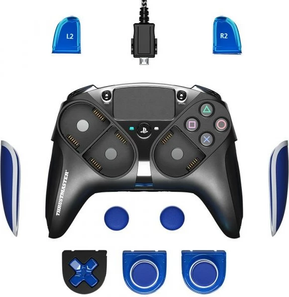 Gamepad AddOn Thrustmaster eSwap X LED Crystal Blue (Xbox/PC) zi kaltër bardhë