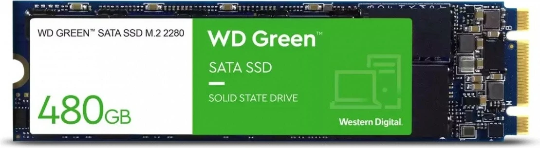 SSD Western Digital Green WDS480G3G0B, 480GB, M.2 2280