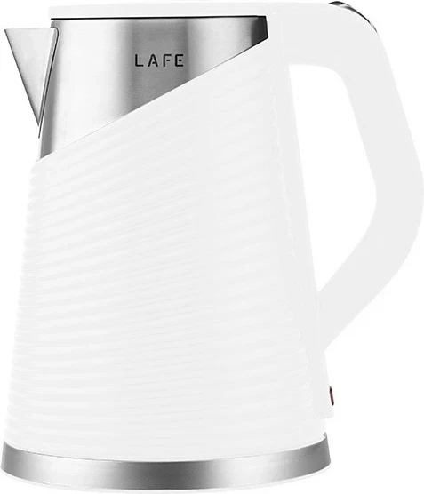 Ibrik elektrik Lafe Elegant White, 1.8L, 1800W, bardhë-argjendtë