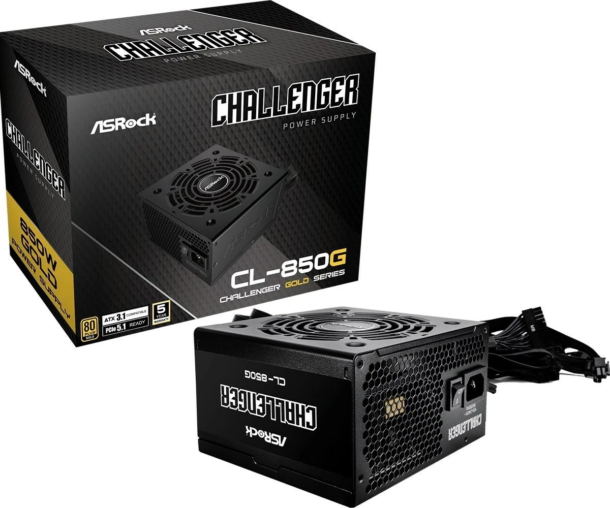 Furnizues energjie Asrock Challenger Gold 850W, i zi