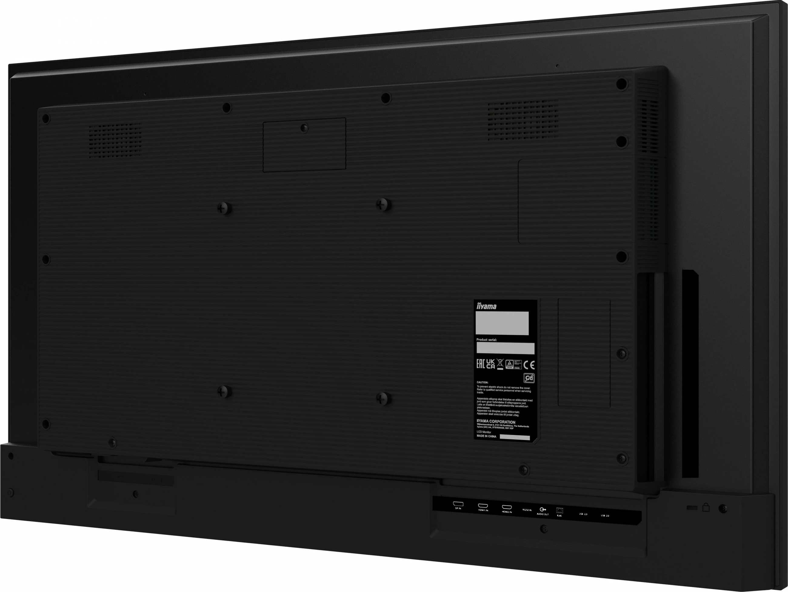 Monitor iiyama ProLite LH4365UHSB-B1, 43 inç, 4K Ultra HD, LED, Wi-Fi, zi