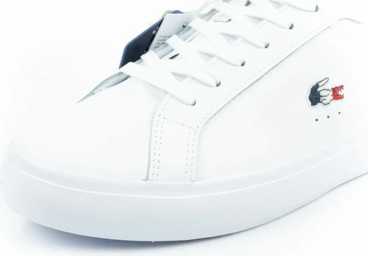 Atlete për meshkuj Lacoste, të bardha