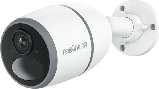 Kamerë sigurie Reolink B4GB4K02, 4G LTE, 128GB, IP65, e bardhë