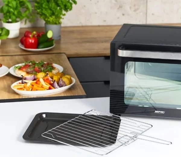 Furrë elektrike mini MPM MPE-14/T, 1300 W, e zezë