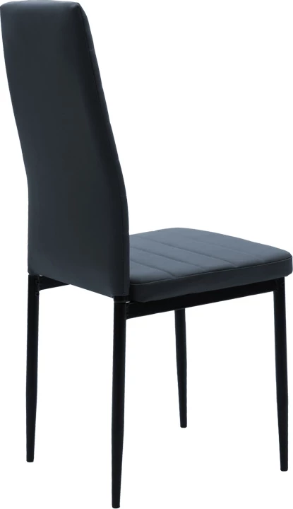 Set tavoline me karrige, 5 pjesë, Manka-Parker, ngjyrë e zezë-sonoma, 110x80x77cm