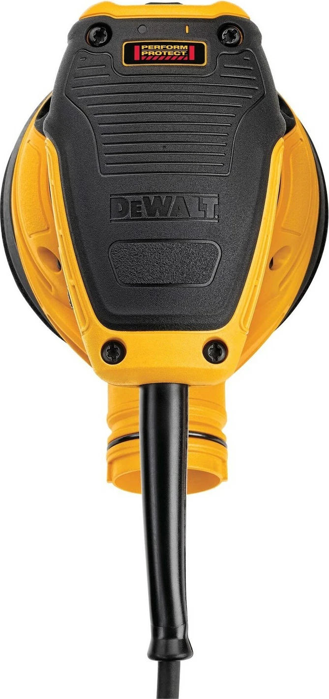 Lëmues orbital DeWALT 125mm 280W, zi/verdhe