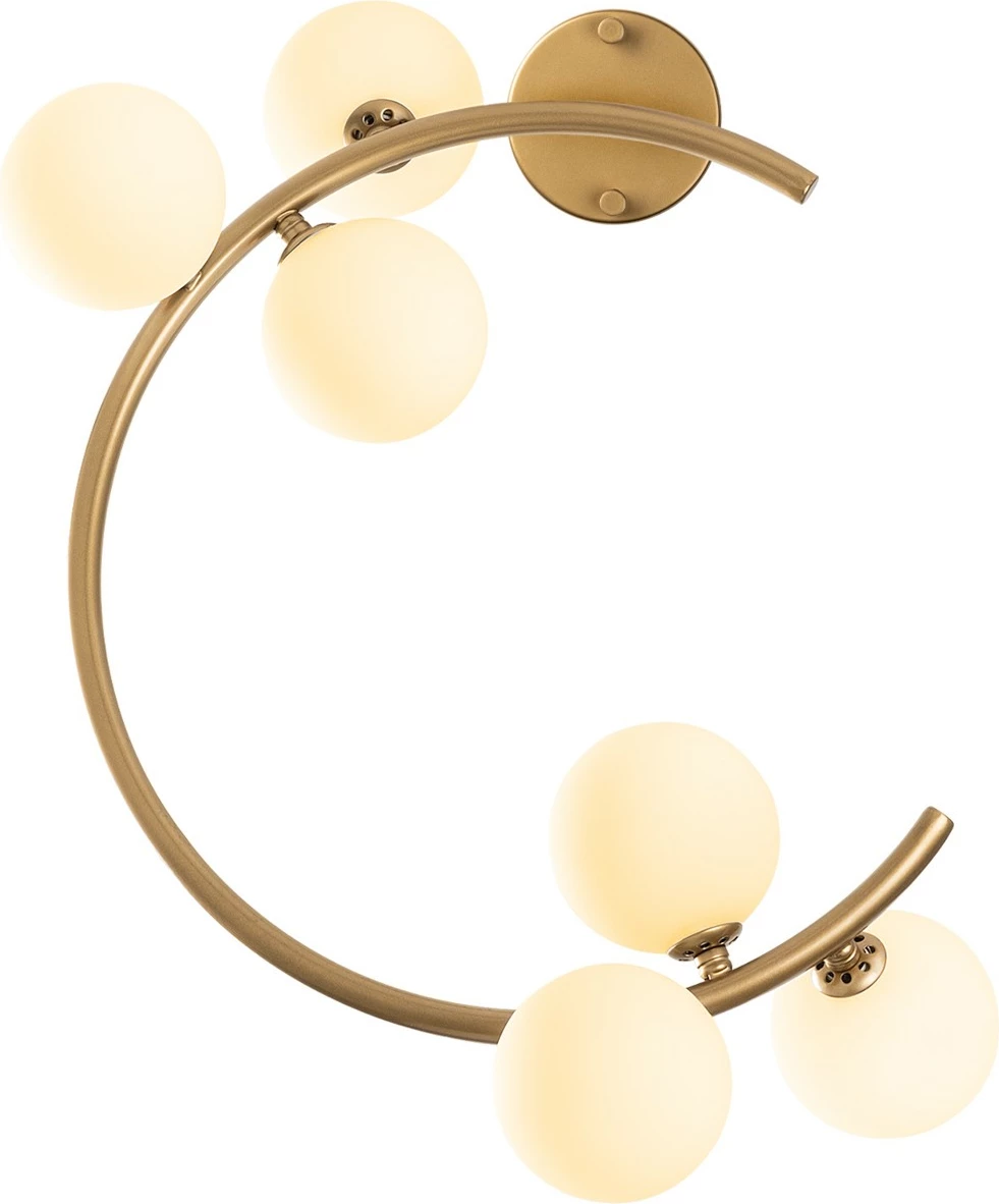 Llambë muri Opviq, ngjyrë ari, Luminar - 14131