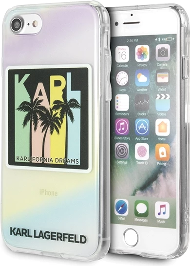 Mbështjellës Karl Lagerfeld California Dreams për iPhone 7/8/SE 2020/SE 2022, multikolor