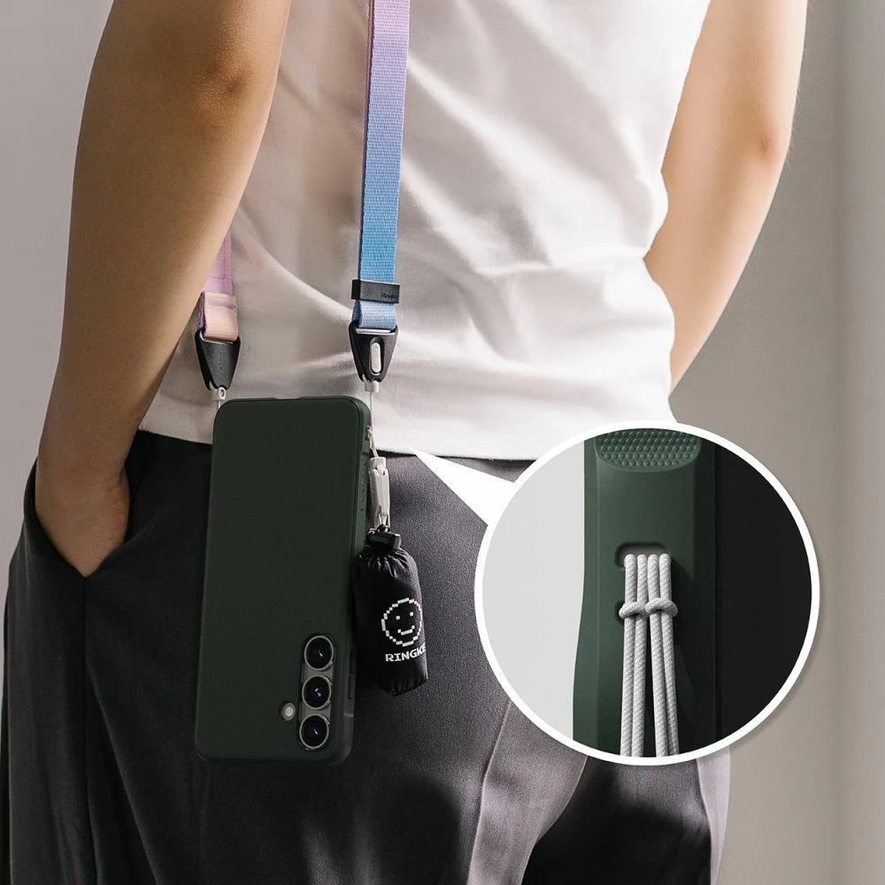 Mbështjellës Ringke Onyx për Samsung Galaxy S25, Gjelbër