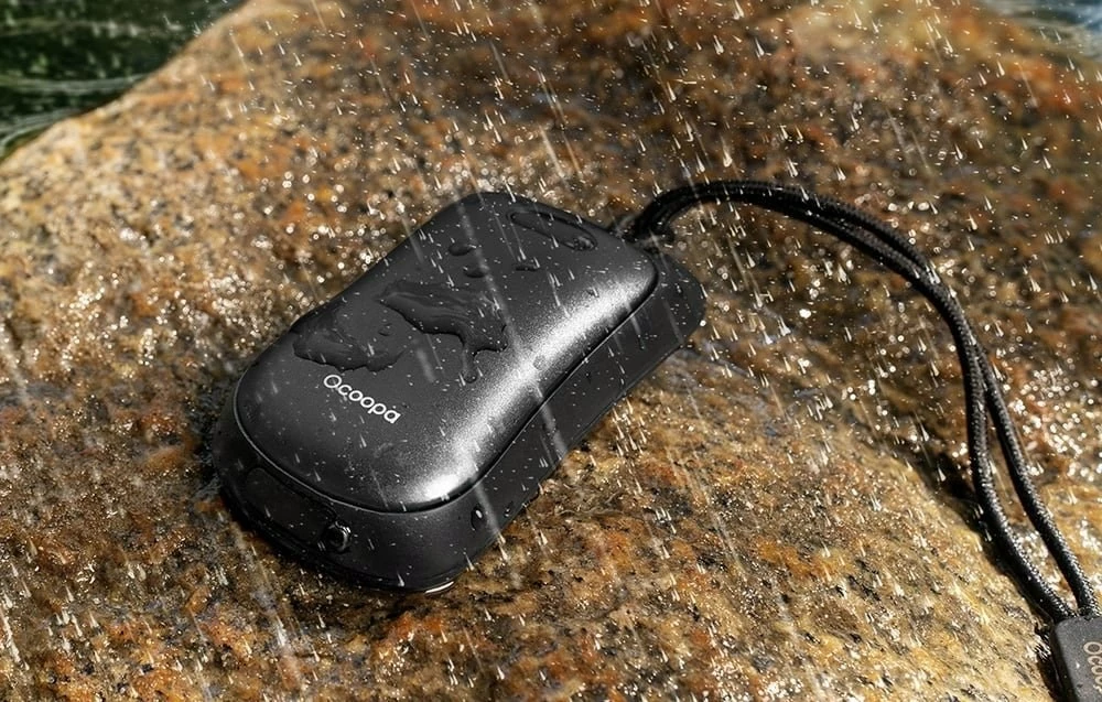 Ngrohës elektrik për duar Ocoopa UT3061, 6000 mAh, Alumini, i zi