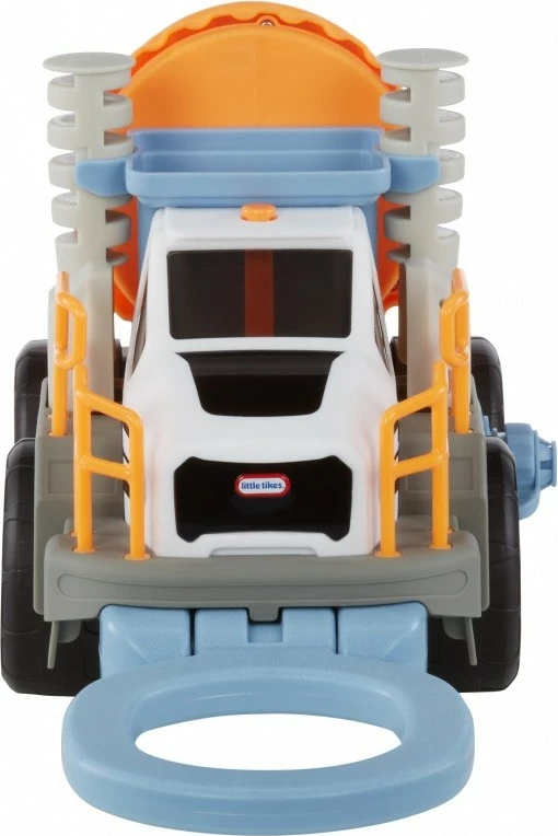 Set kamion minierash Little Tikes Mining Truck Big Adventures, plastikë, 27 cm, azure/gri/portokalli/e bardhë