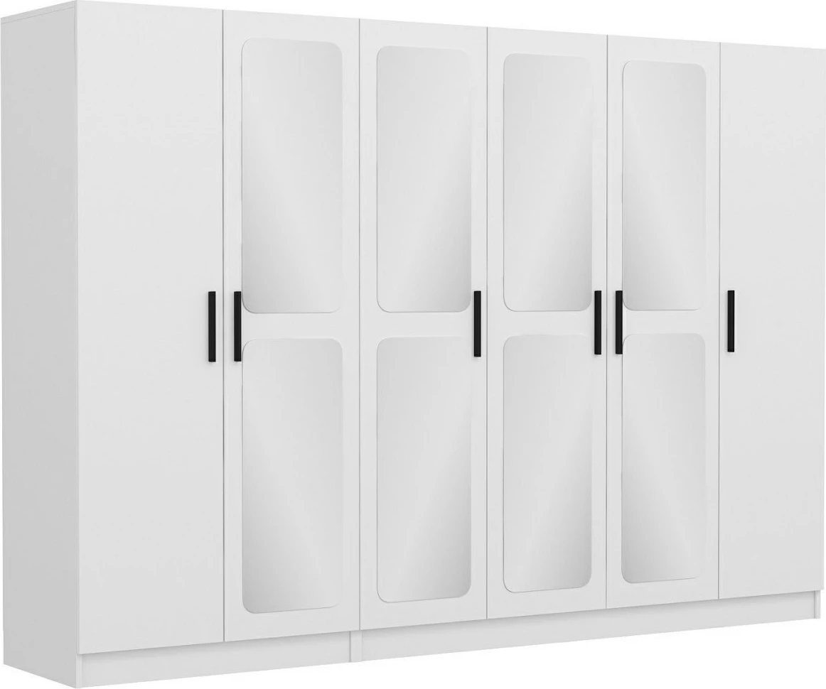 Dollap rrobash Skye Decor, i bardhë, 2440