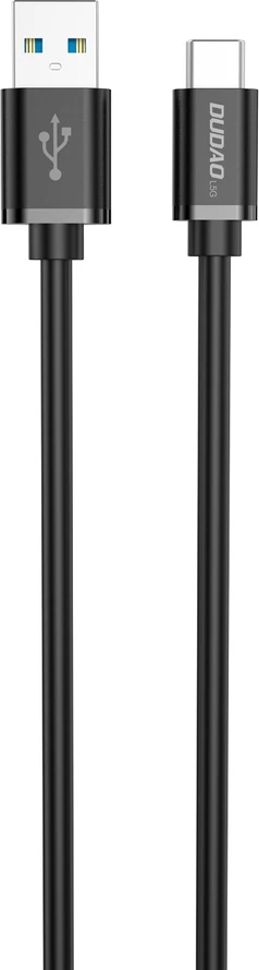 Kabllo USB Dudao L5G, 1m, Super Fast Charge, USB-A në USB-C, e zezë
