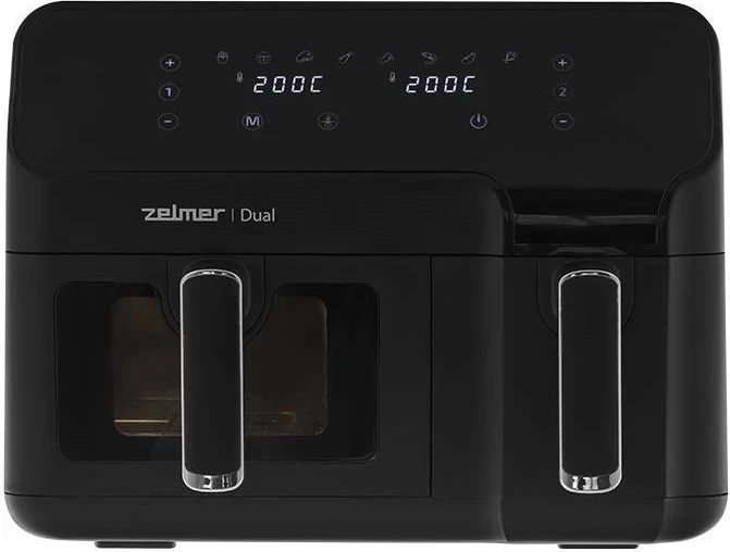 Frytkownicë Zelmer ZAF9000 Dual, 9.000, e zezë