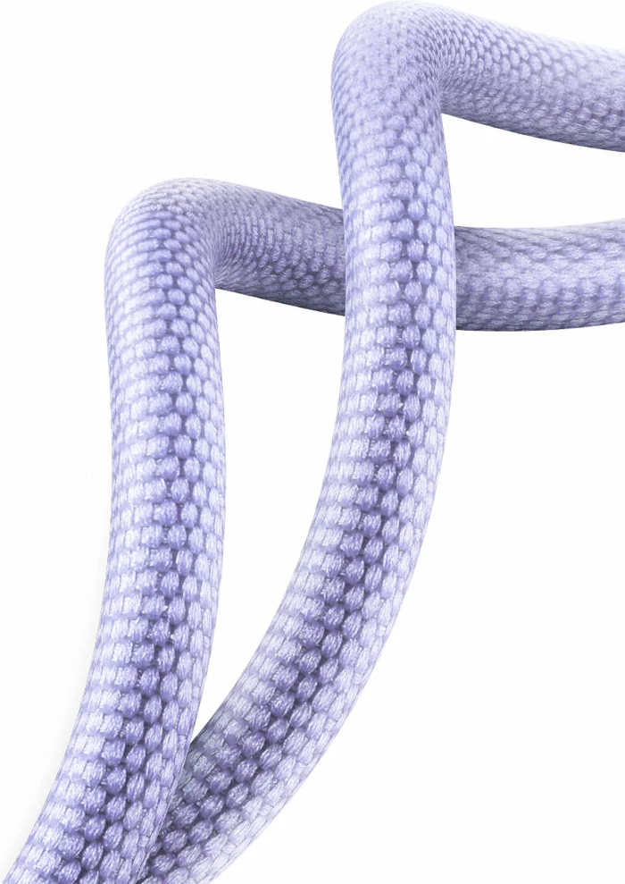 Kabllo Baseus Crystal Shine Series USB-A në USB-C, 1.2m, 100W, Vjollcë