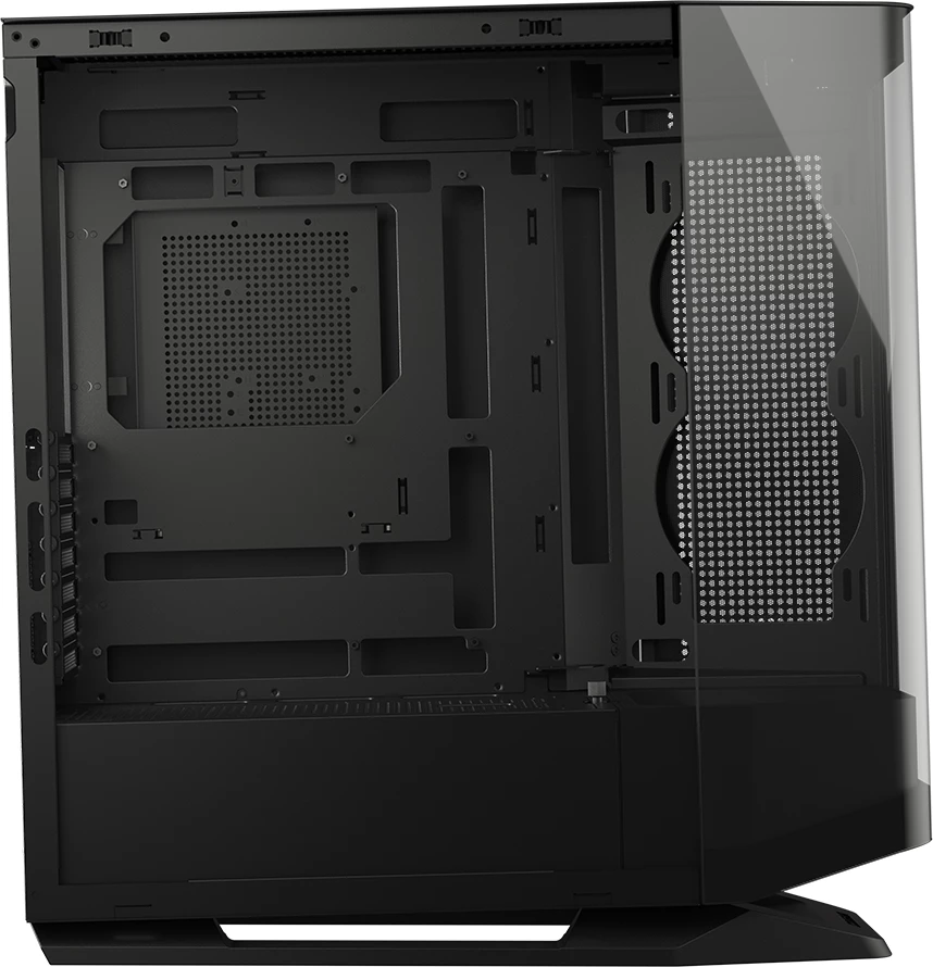 Kasë COUGAR FV270 mid tower, tempered glass, ATX, RGB, e zezë