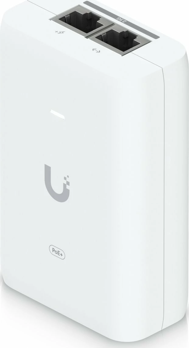 Adapter PoE+ Ubiquiti UACC-PoE+-2.5G-EU 30W 2.5GbE 48V, i bardhë, 1 copë