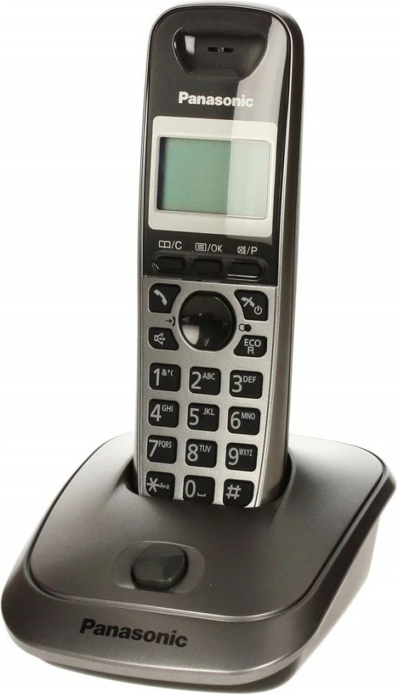 Telefon pa kabllo Panasonic KX-TG2511, DECT, Gri