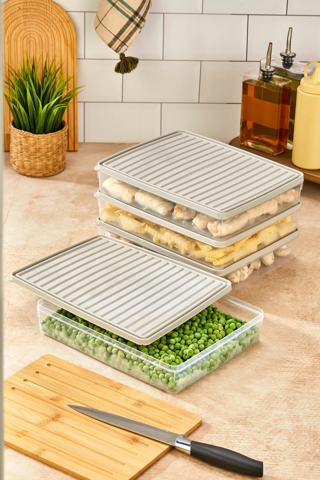 Set kuti për organizim (4 copë), Hermia, VITABOX4'LÜ-KREM 2,8LT